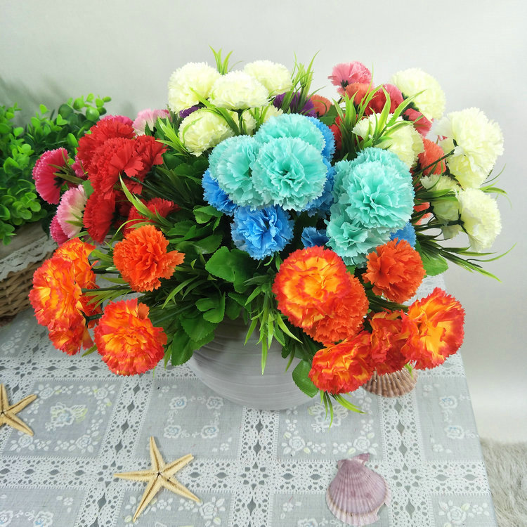 High-end artificial flowers are sold in a diversified model ...