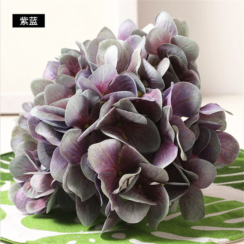 Shop decoration artificial hydrangea wholesale | Artificial Flowers ...